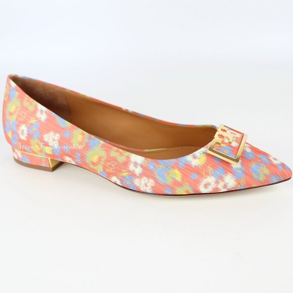 NEW Tory Burch Gigi Floral Jacquard Ballet Flats | for Work to Weekend Events - Picture 5 of 16